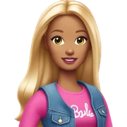 Barbie sticker