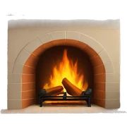 fireplace sticker