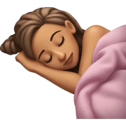 ariana grande sleeping sticker