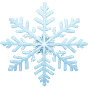 Snowflake sticker