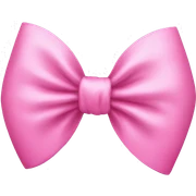 Pink bow  sticker