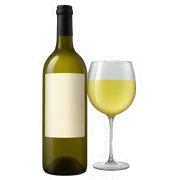White wine sticker