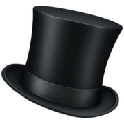 Top Hat sticker