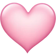 Light pink heart with twinkles around it sticker