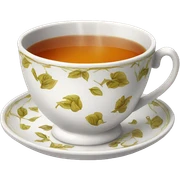 tea cup sticker