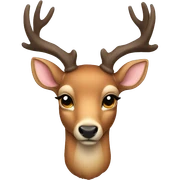 Deer sticker