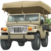 Safari jeep sticker