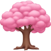 Babypink tree  sticker