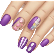 Manicure  sticker