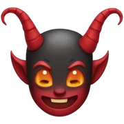 Devil horns sticker