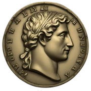 antique coin  sticker