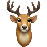 Deer sticker