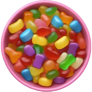 Candy salad sticker