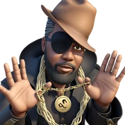 mysterious cowboy in the outdoors sticker