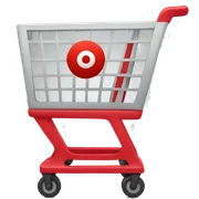 Target cart sticker