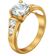 engagement ring sticker