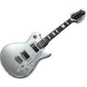 Silver Jackson Roswell electric guitar  sticker