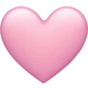 pink pastel heart sticker