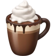 Hot chocolate sticker