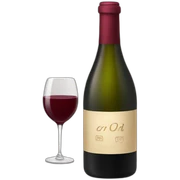 bottle of wine sticker