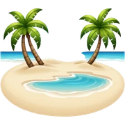 Tropical sticker