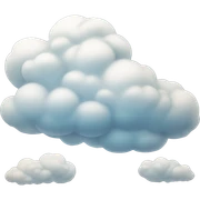 clouds sticker