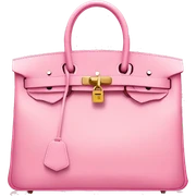 Birkin bag pink sticker