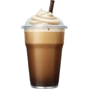 Ice coffee sticker