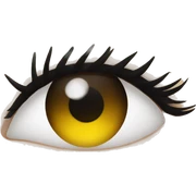  lashes sticker