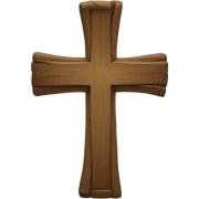 Cross sticker