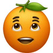 orange sticker
