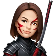 Shadow Samurai sticker