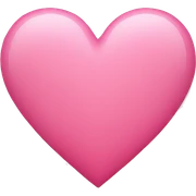Sweet pink heart sticker