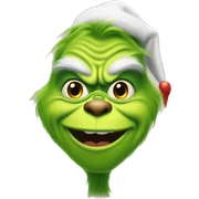 grinch sticker