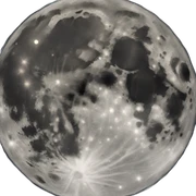 moon sticker