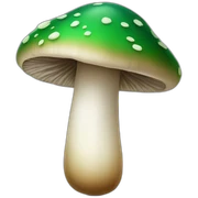 Mushroom sticker