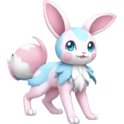 Sylveon-Bunny-Pokémon full body sticker