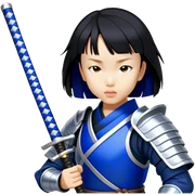 Steadfast Samurai sticker