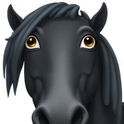 Dark horse sticker