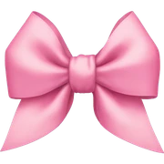 Coquette bow sticker