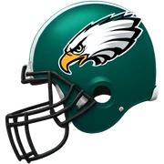 Eagles football  sticker