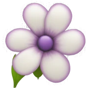Flower sticker