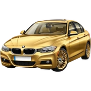 F30 bmw gold sticker