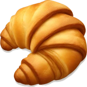 Croissant sticker