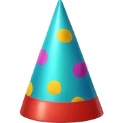 Party hat sticker