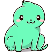 Pooping sticker
