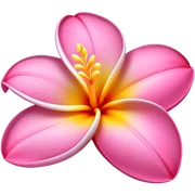 Plumeria  sticker