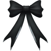Gothic Bow  sticker
