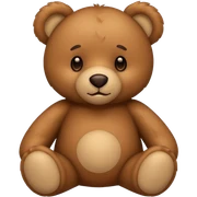 Teddy bear sticker