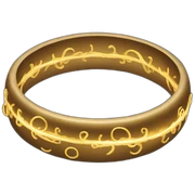 the one ring sticker